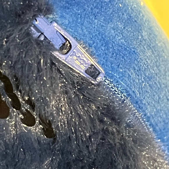 NWOT AVIVA STANOFF Sequins in Motion Velvety Furry Pillow - Picture 7 of 7